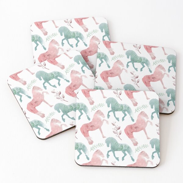 Item preview, Soft Florals Friesian designed and sold by MarcelineAimee.