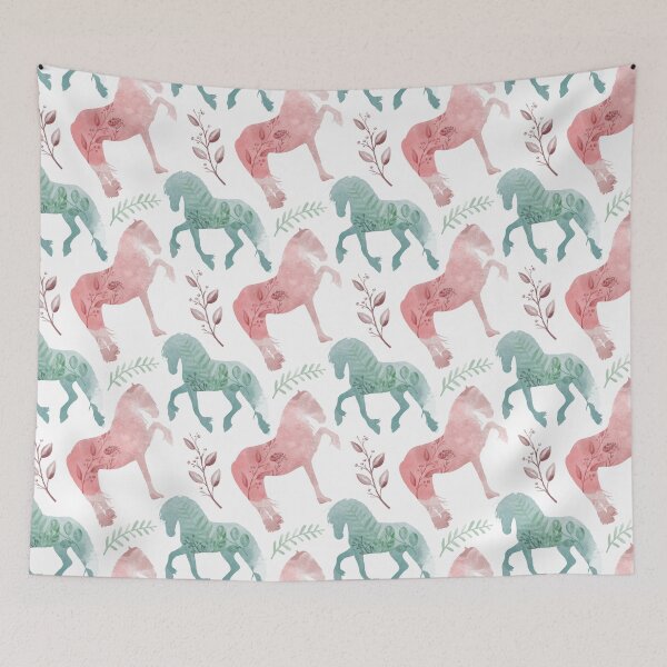 Item preview, Soft Florals Friesian designed and sold by MarcelineAimee.