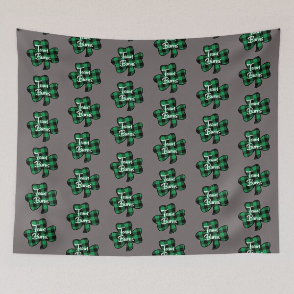 Item preview, Team Burns on Shamrock designed and sold by irishorbust.