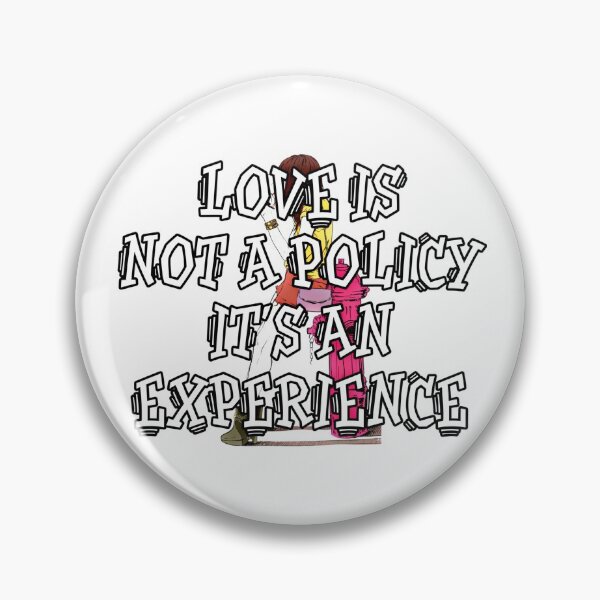 Item preview, LOVE IS NOT A POLICY designed and sold by Magic-Offers.