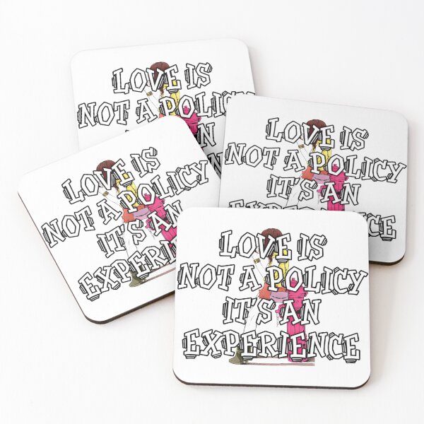 Item preview, LOVE IS NOT A POLICY designed and sold by Magic-Offers.