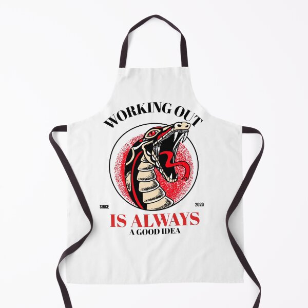 Aperçu de l'œuvre S'entraîner est toujours une bonne idée Angry Snake créée et vendue par Branto-clothing.