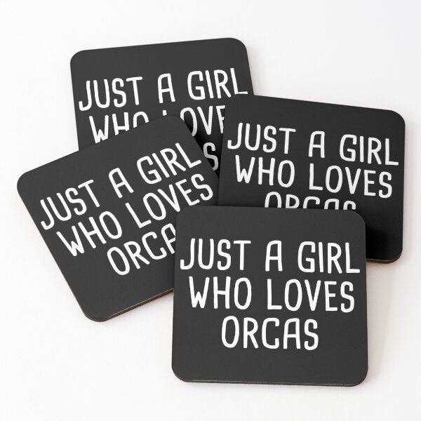 Item preview, Just a girl who loves orcas designed and sold by Statim.