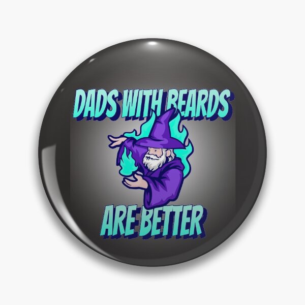 Item preview, DADS WITH BEARDS ARE BETTER designed and sold by Pinu005.