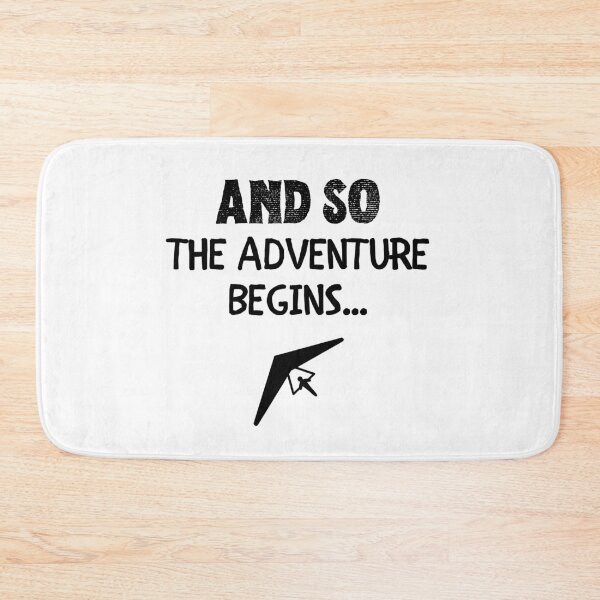 Item preview, Hang gliding: And so the adventure begins designed and sold by TheGreenGoat.