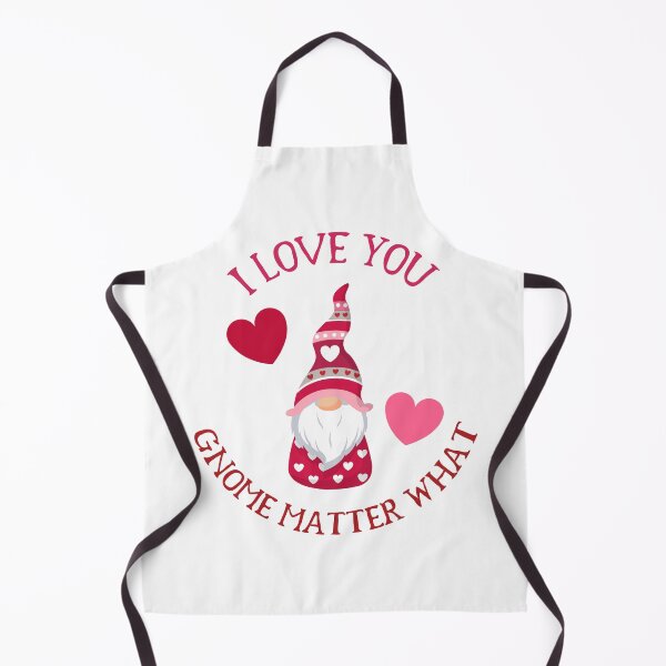 Item preview, I love you Gnome matter what, gnome Valentines Pun designed and sold by stickmeok.