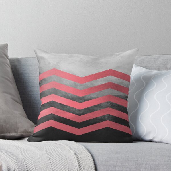 Artikelvorschau, Coral Chevron auf Black Ombre entworfen und verkauft von raymondwarenyc.