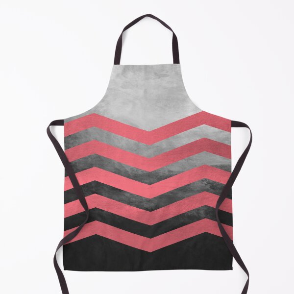 Item preview, Coral Chevron on Black Ombre designed and sold by raymondwarenyc.