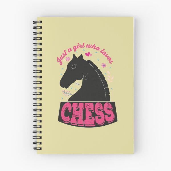 Item preview, Just A Girl Who Loves Chess. Perfect Funny Chess Girls and Lovers Gift Idea, Retro Vintage designed and sold by Van-Tees.