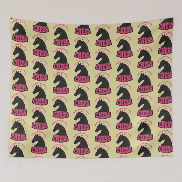 Item preview, Just A Girl Who Loves Chess. Perfect Funny Chess Girls and Lovers Gift Idea, Retro Vintage designed and sold by Van-Tees.
