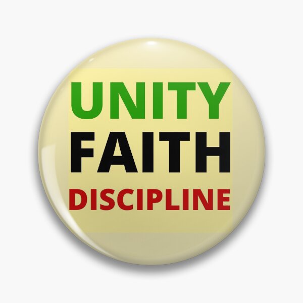 Item preview, UNITY FAITH DISCIPLINE QUAID E AZAM designed and sold by Trendy Design.