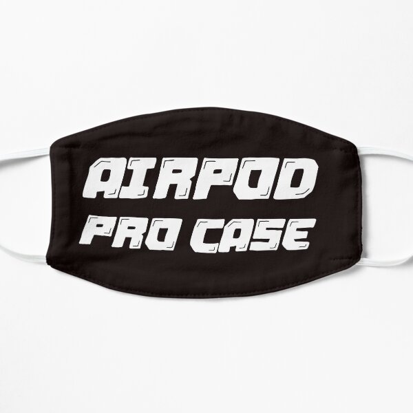 AirPod Pro Case Black Flat Mask
