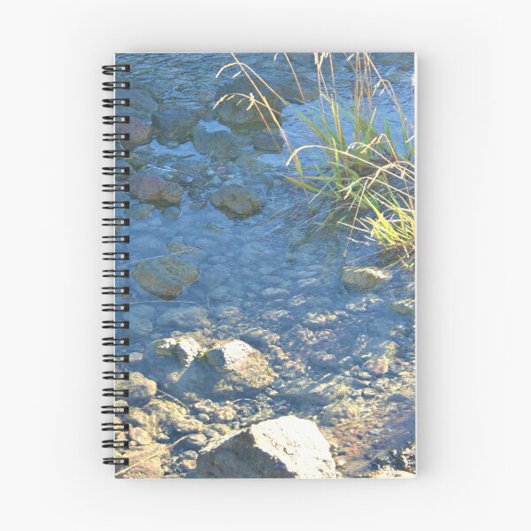 Item preview, Natural Pebble Stream near Tongariro Crossing New Zealand designed and sold by flyingracoon.