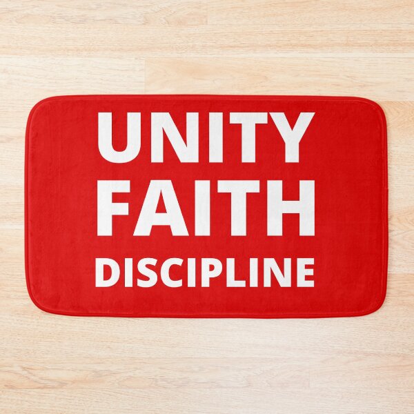Item preview, UNITY FAITH DISCIPLINE QUAID E AZAM designed and sold by Trendy Design.