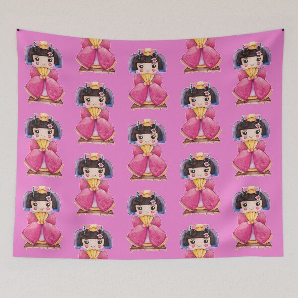 Item preview, Watercolor -  It's a girl (Pink Background) designed and sold by Karolien Kenis.