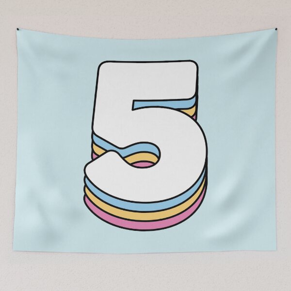 Item preview, Number 5  designed and sold by OkihanaShop.