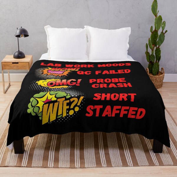 Item preview, LAB WORK MOODS WOW OMG WTF FUNNY MEDICAL LABORATORY SCIENTIST  designed and sold by Hippiesole.