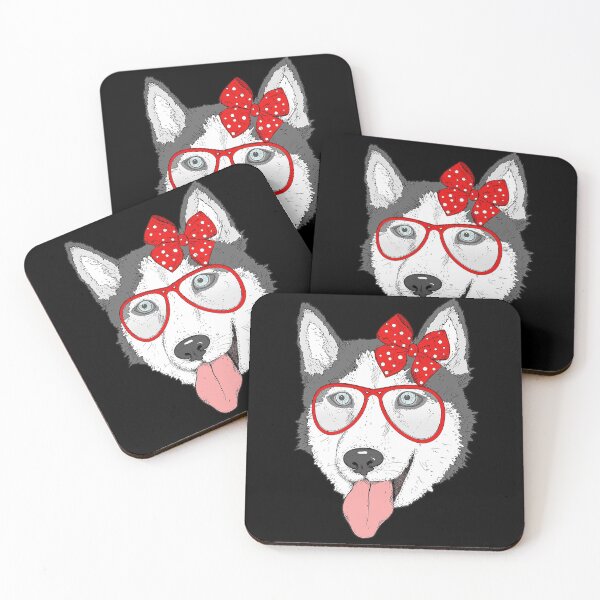Artikelvorschau, Lustiger Husky mit Haarschleife entworfen und verkauft von Tomy4th.