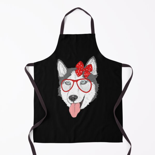 Artikelvorschau, Lustiger Husky mit Haarschleife entworfen und verkauft von Tomy4th.