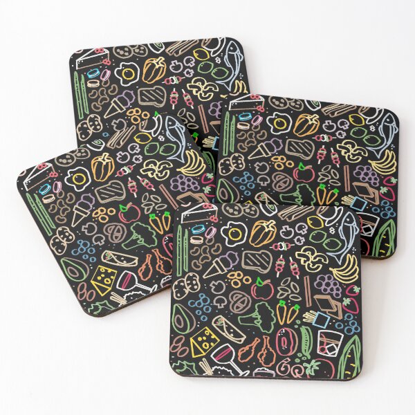 Item preview, Certified Foodie Pattern designed and sold by NumeralV.