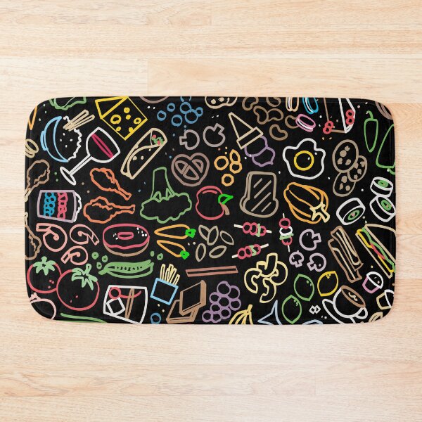 Item preview, Certified Foodie Pattern designed and sold by NumeralV.