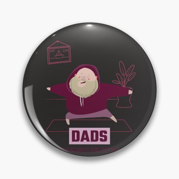 Item preview, DADS WITH BEARDS ARE BETTER designed and sold by Pinu005.