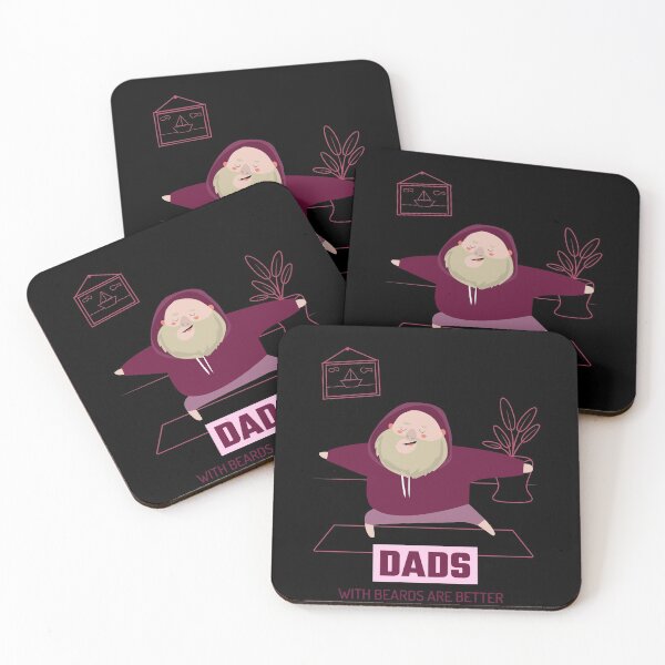 Item preview, DADS WITH BEARDS ARE BETTER designed and sold by Pinu005.