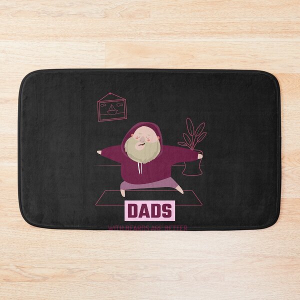 Item preview, DADS WITH BEARDS ARE BETTER designed and sold by Pinu005.