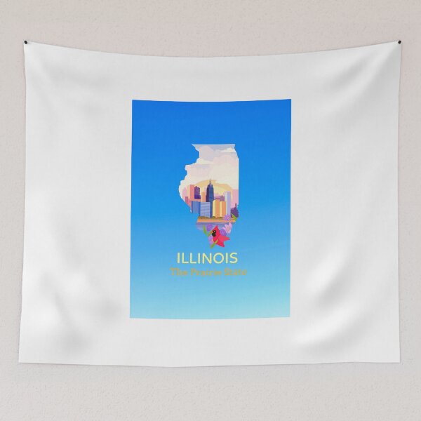 Item preview, Illionis The Prairie State designed and sold by Delicarte.