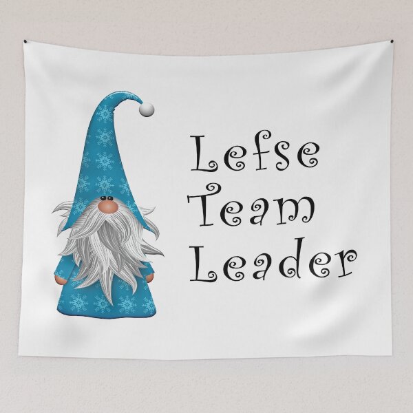 Item preview, Lefse Rolling Team - Team Leader designed and sold by ajgdzn.