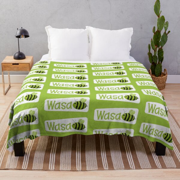 Item preview, Fluffy Green WasaBee designed and sold by VicEllisArt.
