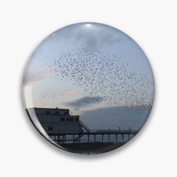 Item preview, Murmuration in Aberystwyth designed and sold by GreyFeatherPhot.