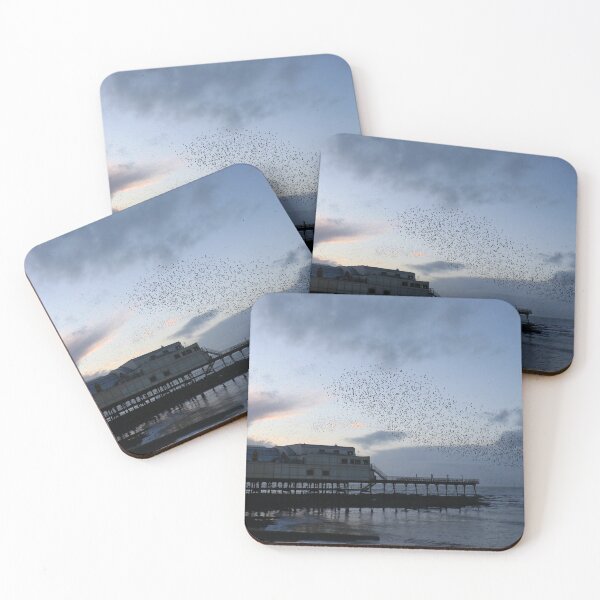 Item preview, Murmuration in Aberystwyth designed and sold by GreyFeatherPhot.