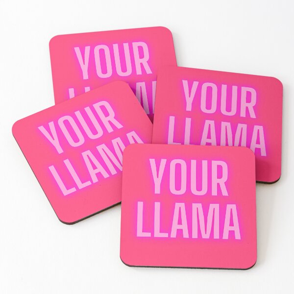 Item preview, Pink Your Llama Funny Phrase designed and sold by BrokenUnicorn.