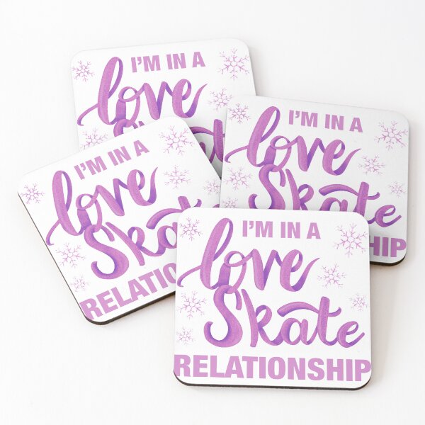 Item preview, A Love Skate Relationship - Pink designed and sold by IcyScribbles.