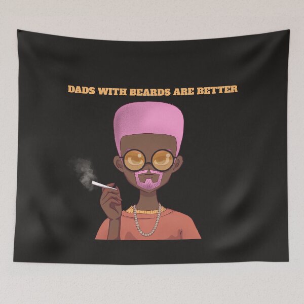 Item preview, DADS WITH BEARDS ARE BETTER designed and sold by Pinu005.