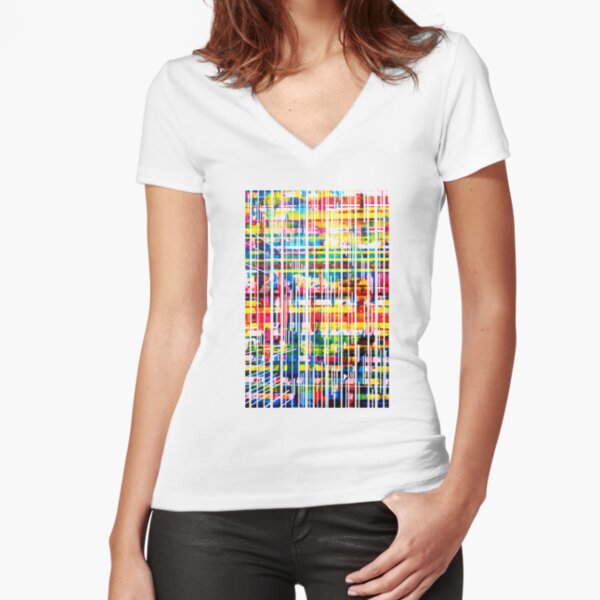Lines One Fitted V-Neck T-Shirt