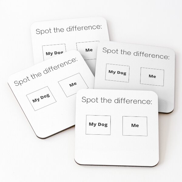 Item preview, Spot the Difference Dogs designed and sold by McSquiggle.