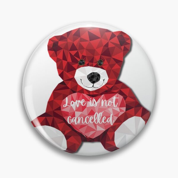 Item preview, Love is not cancelled - Romantic Quote designed and sold by BitsndPieces.