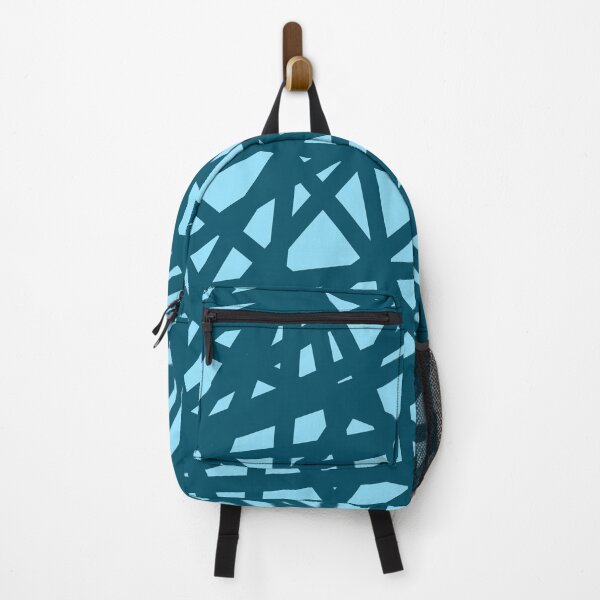 Item preview, Teal webbed lines abstract designed and sold by Tranquilarrow.