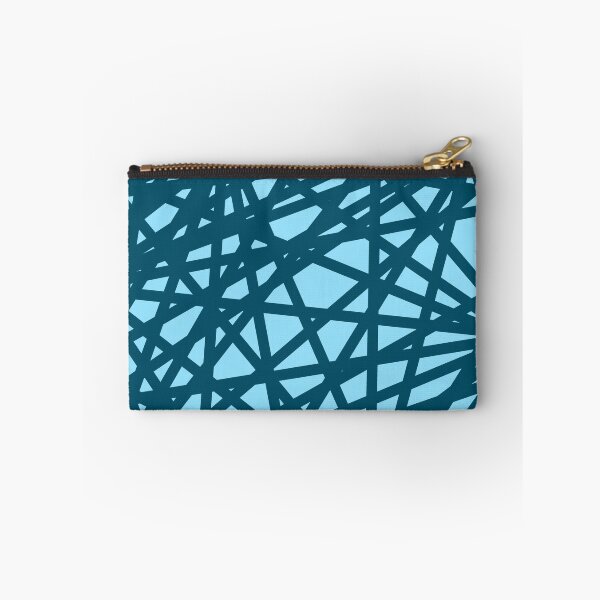 Item preview, Teal webbed lines abstract  designed and sold by Tranquilarrow.