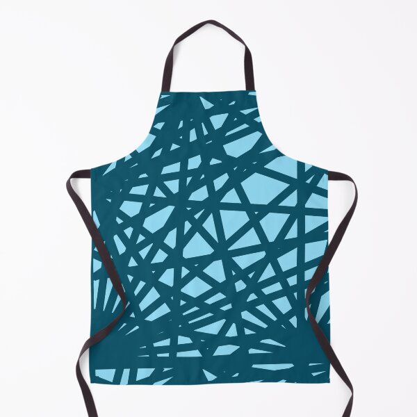 Item preview, Teal webbed lines abstract designed and sold by Tranquilarrow.