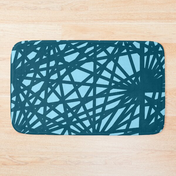 Item preview, Teal webbed lines abstract  designed and sold by Tranquilarrow.