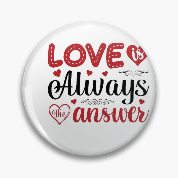 Item preview, love is always answer ,valentine gift idea ,for lovers ,valentine's day gft, designed and sold by yassiny.