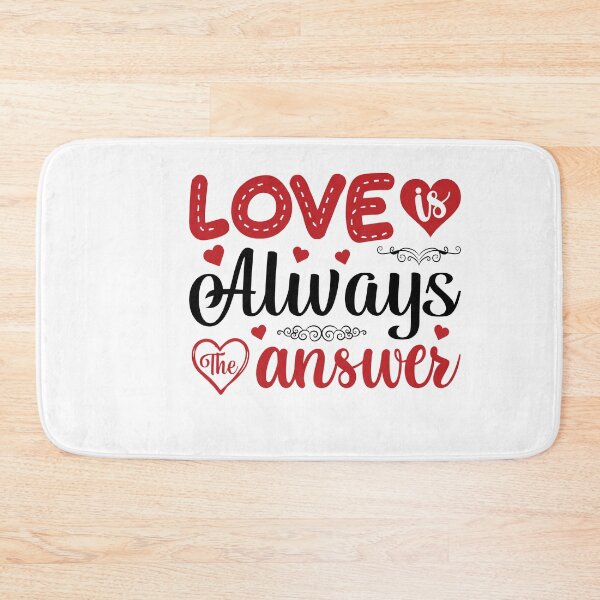 Item preview, love is always answer ,valentine gift idea ,for lovers ,valentine's day gft, designed and sold by yassiny.