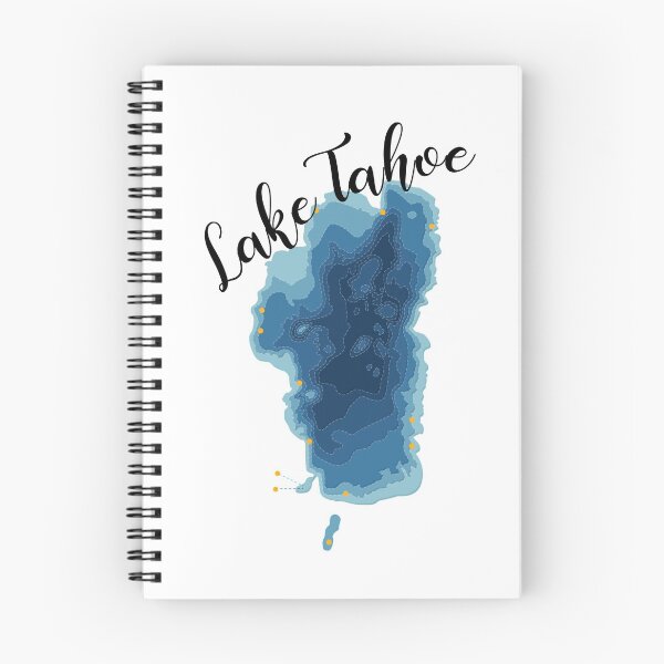 Item preview, Tahoe Map designed and sold by PhantasyAandD.
