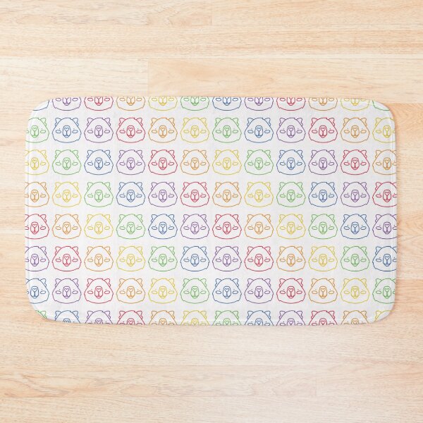 Item preview, Rainbow Guinea Pig Pattern designed and sold by Pigapalooza.
