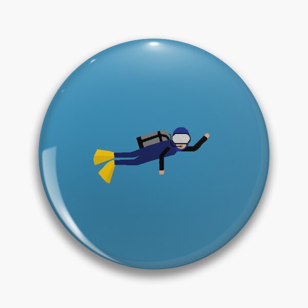 Item preview, Scuba Diver Cartoon designed and sold by Connor-61.