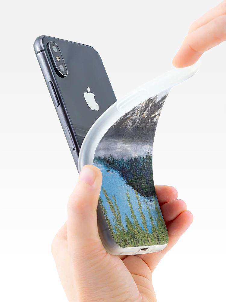 Thumbnail 4 of 5, iPhone Case, Lake View designed and sold by RudyYoder.