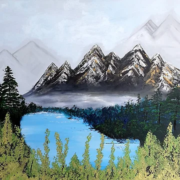 Artwork thumbnail, Lake View by RudyYoder